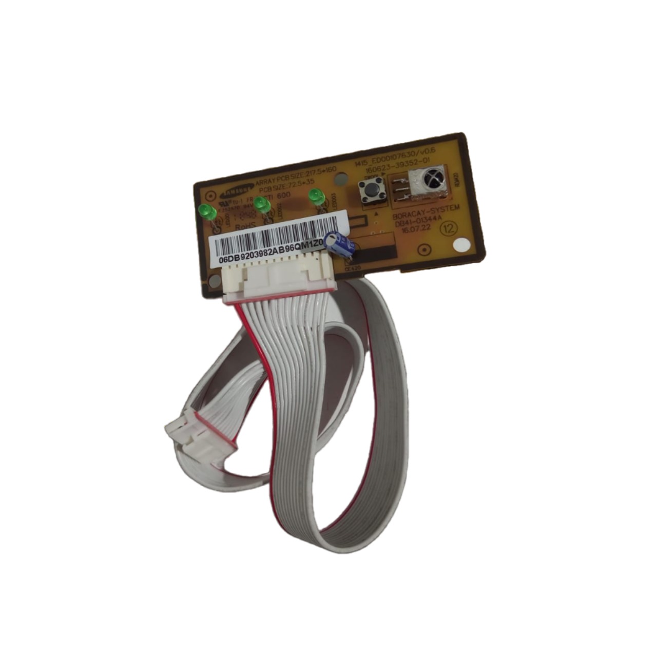 Placa Display Ar Condicionado Samsung Multi Digital Inverter Db92-03982a
