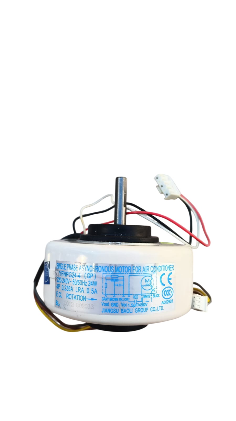Motor Ventilador ar condicionado compativel com Brastemp YFNPG24-4
